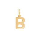 14kt. Goldanhänger Buchstabe - B