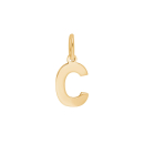 14kt. Goldanhänger Buchstabe - C
