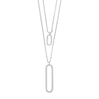 Rhd. Silber Halskette LENENOR