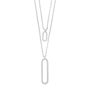 Rhd. Silber Halskette LENENOR
