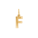 14kt. Goldanhänger Buchstabe - F