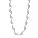 Rhd. Silber Halskette 42,5+3cm
