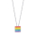 Rhod. Silberhalskette LGBT52 10mm