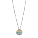 Rhod. Silberhalskette LGBT52 10mm
