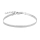 Rhd. Sil. Armband FLAT52