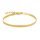 Vergold. Armband FLAT52
