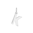 Rhod. Silberpendant Buchstabe - K