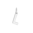 Rhod. Silberpendant Buchstabe - L