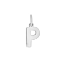Rhod. Silberpendant Buchstabe - P