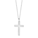 SON  Halskette Stahl mit Kreuz