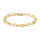 SON Stahl Armband IP gold 21cm