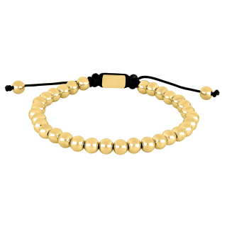 SON Armband steel IP gold