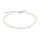 Rhod. Silberarmband PEARL52