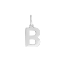 Rhod. Silberpendant Buchstabe - B