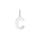 Rhod. Silberpendant Buchstabe - C