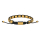 SON Armband steel IP gold