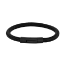SON Armband Stahl  - schwarz 21cm