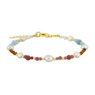 Vergoldet Silber Armband ICE52 2