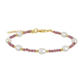 Vergoldet Silber Armband ICE52 3