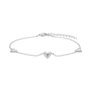 Rhd. Silber Armband Herz BREEZE52