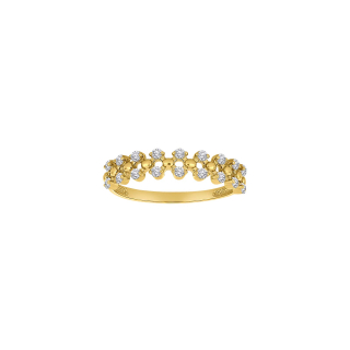 8kt. Goldring m/cz