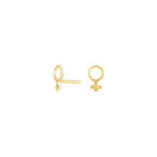 Vergoldeter Silber Ohrring BUY52
