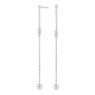 Rhd. Silber Ohrring BEADIT52