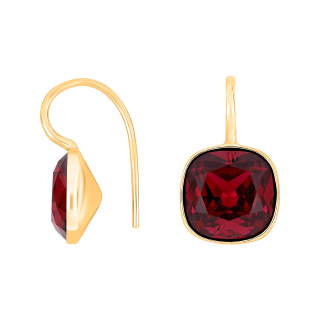 Verg. S. Ohrring Quarz-Glas Facettiert Farbe15