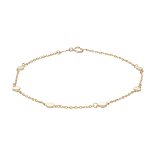 8kt. Goldarmband m/4mm