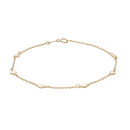 8kt. Goldarmband m/4mm