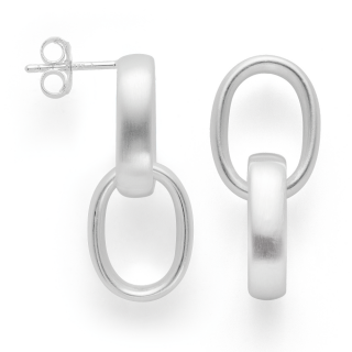 925/- Ohrstecker, rho. matt.