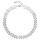 925/- Collier, rho. Kratzmatt, 45cm + 5cm
