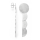 925/- Ohrstecker, rho. Kratzmatt