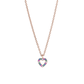Rosevergold Sil Halsk FANANOR 5mm 42+3cm