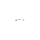 8kt. Goldohrringe 2.5mm