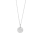 Rhod. Silber Halskette ESTELNOR 12mm Fische