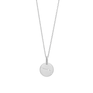 Rhod. Silber Halskette ESTELNOR 12mm Widder