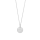 Rhod. Silber Halskette ESTELNOR 12mm Widder