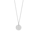 Rhod. Silber Halskette ESTELNOR 12mm Krebs