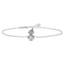 Rhod. Silberarmband Kleine My Emaille 12mm