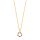 14kt. Anhänger m. Rubin und 0,7ct W/SI