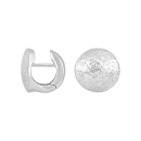 Rhod. Silber System-Creolen Ella 15x15mm