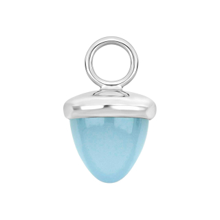 Quarz-Glas Eichelform Farbe35 - rh - Stück