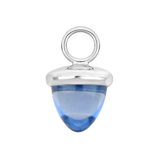 Quarz-Glas Eichelform Farbe36 - rh - Stück