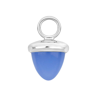 Quarz-Glas Eichelform Farbe39 - rh - Stück
