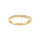 Vergoldeter Ring ADINANOR Gr.56