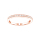 Rosévergoldeter Ring ADINANOR Gr.60