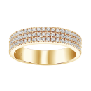 Vergoldeter Ring ADINANOR Gr.58
