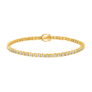 14ct. Gold tennis Armband 2.0ct W/SI