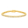 14ct. Gold tennis armband 4.0ct W/SI